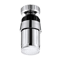 Mrosaa 360 Rotation LED Water Faucet Tap Heads Aerators Temperature Sensor 3 Colors