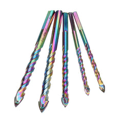 5Pcs/Set Multi-purpose Triangular Ceramic Tile Drill Bit Glass Tool for Wood Tiles Marble