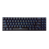 Mechanical Keyboard 71 Keys 70% Compact Bluetooth Keyboard Tenkeyless USB Wired/Wireless Portable Gaming/Office For Mac/Win