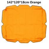 142*120*18CM Two-seat Swing Ceiling Canopy Dust-proof Shade Waterproof for Outdoor Courtyard