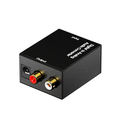 Mini Digital To Analog Audio Converter Digital Optical Coaxial Signal to Analog Stereo Audio Adapter 3.5mm