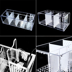 Acrylic Aquarium Baby Betta Hang Fish Tank Guppy Breeding Rearing Hatchery Box