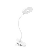 5W USB Rechargeable Clip Desk LED Lamp Eye Protection Reading Light