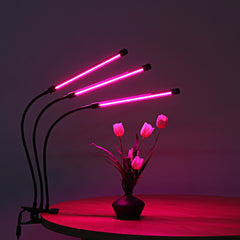 3-Head 108LED 54W Plant Growing Lamp Flower Grow Light Hydroponics Full Spectrum