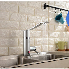 3000W Instant Tankless Electric Hot Water Heater Faucet Kitchen Heating Tap