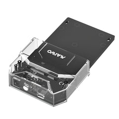 2.5" SATA SSD HDD Docking Station Type-C to SATA Hard Drive Enclosure Transparent 5Gbps Hard Drive Case