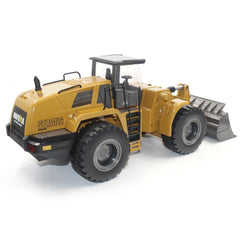 Toys 583 6 Channel 1/18 RC Metal Bulldozer Charging RC Car Metal Edition