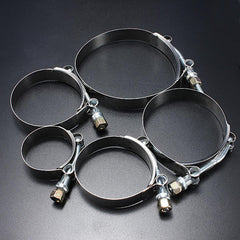 Stainless Steel Hose Clamps Exhaust T Bolt Marine Pipe Clip T Bolt