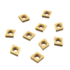 10Pcs CNC Carbide Inserts For Steel/Stainless Steel