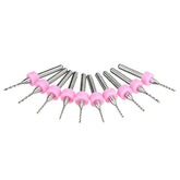 10pcs 1.0mm Carbide Micro PCB Drill Bit CNC Jewelry Rotary Tool For PC Boards