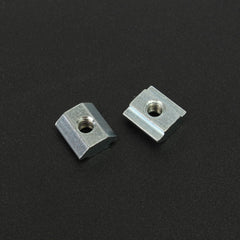 50pcs T Sliding Nut Block for 2020 Aluminum Profile Zinc Coated Plate Aluminum Accessories