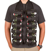 12x Bottles Holster Tactical Belt Outdoor Party Bottle Vest