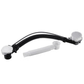 Rotary Bathtub Drain Water Removal Device Sewer Pipe Chorme Drainpipe
