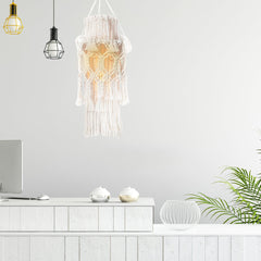 30x60CM 2-Tier Lampshade Ceiling Light Cover Home Pendant Lamp Chandelier Lamp Shade