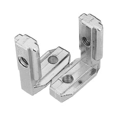 5Pcs T Slot L Shape Inside Corner Connector Joint Bracket for 3030 Series Aluminum Profile