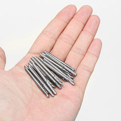 20Pcs 3x3mm Tungsten Steel Solid Carbide Burrs Rotary Rasp File Grinding Tools Kit