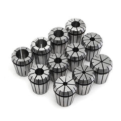 11pcs Spring Collets Set With Collet Chuck Holder For CNC Milling Lathe Tool
