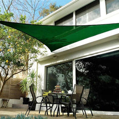 6x6x6m Sunshade Awning Waterproof Canopy Cover UV-proof Swimming Yard Beach Garden Patio Sail