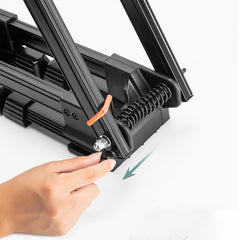 Bike Rack Adjustable Folding Double Pole Universal Repair Stand Holder