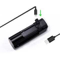 Bike Light USB Rechargeable Bike Lamps LED 2200mAh MTB Front Lamps Headlight Waterproof Ultralight Flashlight Torch