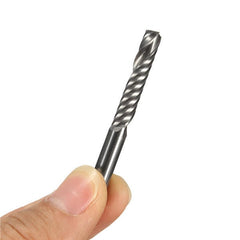 5pcs 6mm Shank Single Flute End Mill Cutter Set CEL 32mm Tungsten Steel CNC Bits