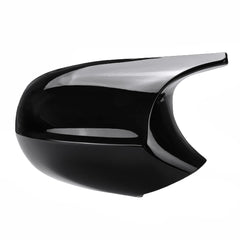 Car Rear View Mirror Cap Cover Replacement Left & Right Glossy Black