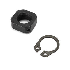 2pcs Locknut and Circlip for BK12 BF12 FF12 FK12 Ball Screw Supports