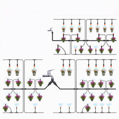 Automatic Drip Irrigation System Kit Plant Self Watering Garden Hose