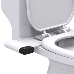 Non-Electric Toilet Seat Bidet Sprayer Attachment Washing Self-Cleaning Dual Nozzle Cold Water