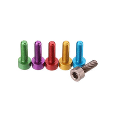 10Pcs M310mm Hex Socket Screw M3 Cap Head Bolt 7075 Aluminum Alloy Multicolor