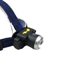 LED Headlamp Sensing Induction Flashlight 160-200m 1200mAh 3 Modes Camping Hunting Floodlight Night Light US/EU Plug