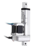 500N 7mm/s Adjustable Linear Actuator DC 9-36V Stepper Motor Linear Actuator Tubular Motor