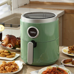Smart Air Fryer 1350W 5L Oil-Free Healthy Household Intelligent Automatic French Fries Machine
