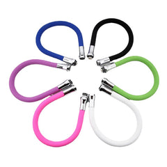 Multi-color Silicone Tube Flexible Hose All Direction for Kitchen Faucet 6 Colors Availab
