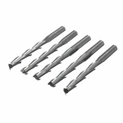 20Pcs 3.175mm Carbide CNC 2 Flute Spiral Bits End Mill Router 22mm CEL Milling Cutter