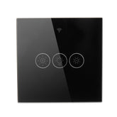 Black WiFi+RF Smart Light Dimmer Switch 2/3Way Muilti-Control Smart Life/Tuya APP Control Works with Alexa Google Voice Assistants