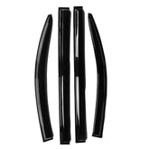 4Pcs Plastic Exterior Visor Vent For TOYOTA Sienna 2011-2018 JDM Style Shades Window Sun Rain Guard Deflector