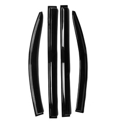 4Pcs Plastic Exterior Visor Vent For TOYOTA Sienna 2011-2018 JDM Style Shades Window Sun Rain Guard Deflector