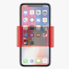 Hidden Ring Bike Phone Holder Universal 60-90mm Width Phone Mount Clip Navigation Bracket Outdoor Bicycle Cycling