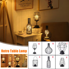 Table Lamps Bedroom Living Room LED Bedside Light Modern Art Bed Lamp Night Light Office Desktop Decoration