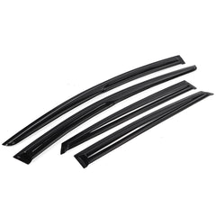 4Pcs Plastic Exterior Visor Vent Shades For FORD FOUCUS 2009-2018 Window Sun Rain Guard Deflector