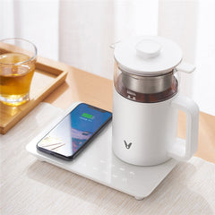 Electric Kettle 600W 550ml Multi-Function Glass Tea Pot with Filter