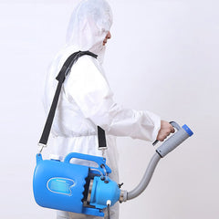 Backpack Electric ULV Sprayer Fogging Machine Portable Garden School Disinfection Fogging Sprayer 5L High Pressure Mist Blower