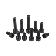 92Pcs M6 12.9 Grade Carbon Steel Hex Socket Cap Head Screw Bolt 8-35mm Set