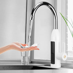 360 Electric Heater LED Faucet Tap Instant Hot Water Bathroom Kitchen Fast Heat