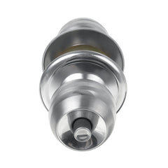 Bedroom Bathroom Door Round Lever Handle Knobs Locks Stainless Steel