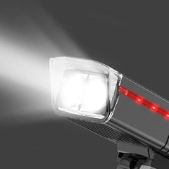 Bicycle Front Head Light 5-Modes Double XPE Ultra Bright Long Shoot Spotlight Night Cycling Warning Lamp