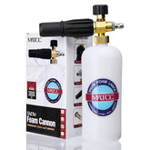 Foam Cannon II Foam Nozzle Pressure Washer Jet Wash with 1/4" Quick Connector Foam Blaaster 0.22 Gallon Bottle Improved Foam Lance