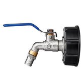 Water Tank Outlet Connector Fitting Adapter with Range of Tap Outlets Faucet