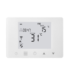 WiFi Smart LCD 5A Wall-Hung Gas Boiler Water Electric Underfloor Heating Temperature Controller Digital Weekly Programmable Thermostat Wall Mounted